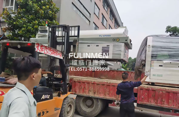 杭州工廠(chǎng)機床設備搬運公司案例